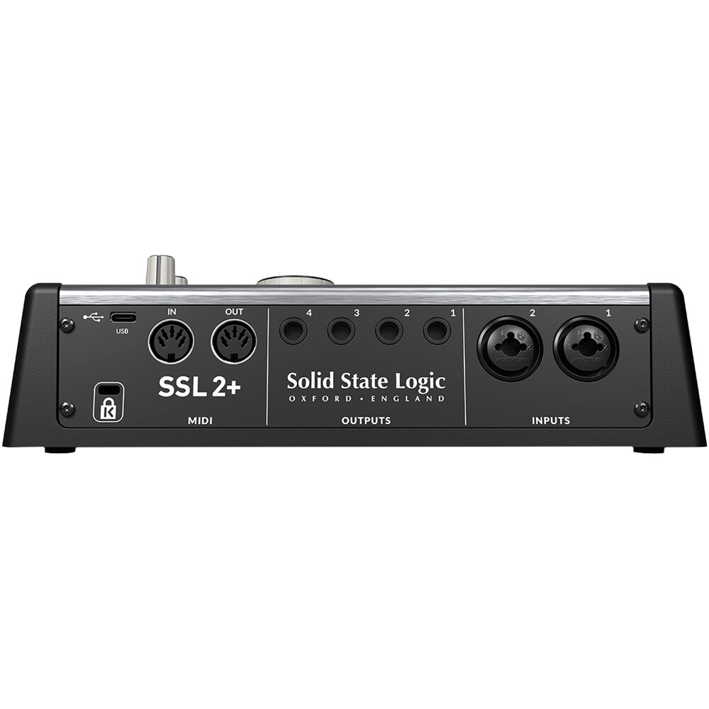Solid State Logic SSL2+ MKII 2x4 USB-C Audio Interface