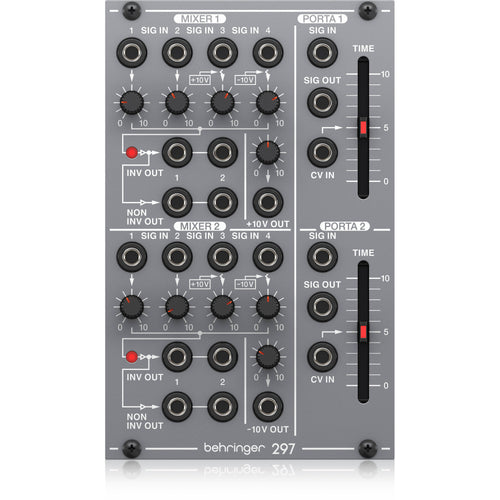 Behringer 297 Dual Portamento Controller and CV Utilities Module for Eurorack