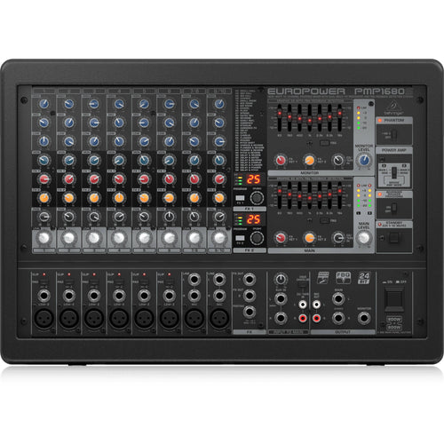Behringer Europower PMP1680S 10-channel 1600W Powered Mixer