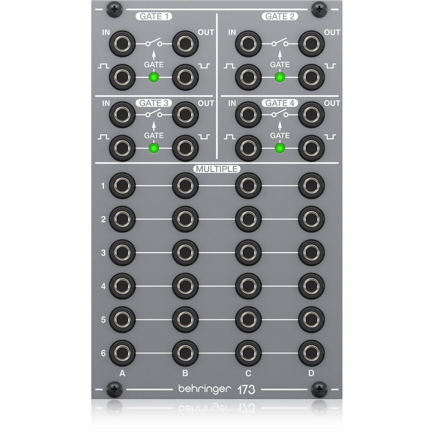 Behringer 173 Quad Gate / Multiples Eurorack Module