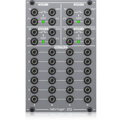 Behringer 173 Quad Gate / Multiples Eurorack Module