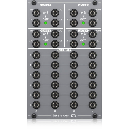 Behringer 173 Quad Gate / Multiples Eurorack Module