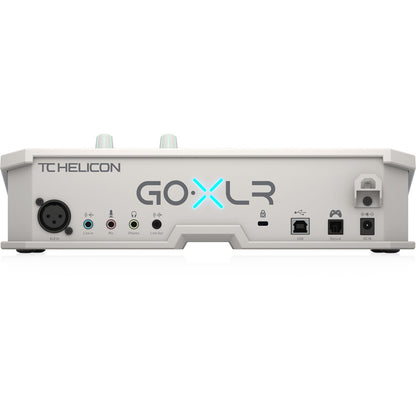 TC-Helicon GoXLR 4-channel USB Streaming Mixer with Voice FX and Sampler - White