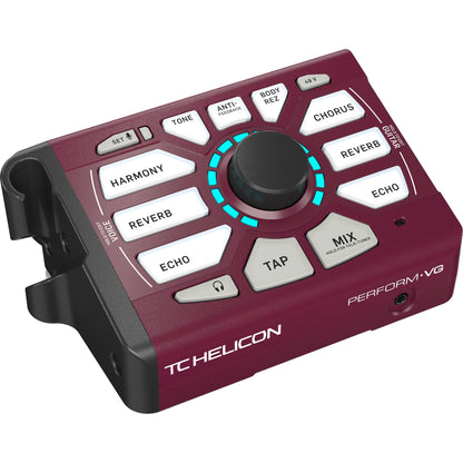 TC Helicon Vocal Effects Processor, Burgundy