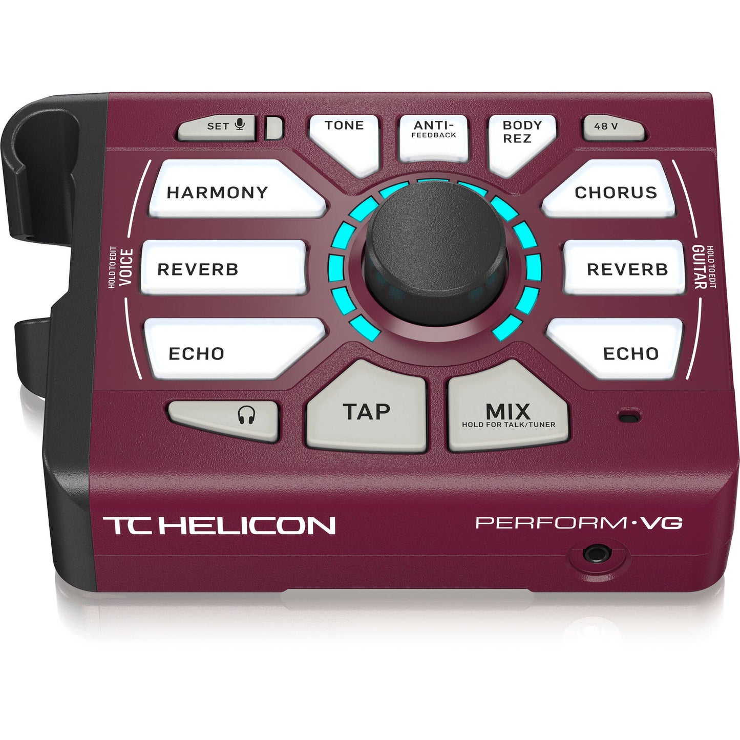TC Helicon Vocal Effects Processor, Burgundy