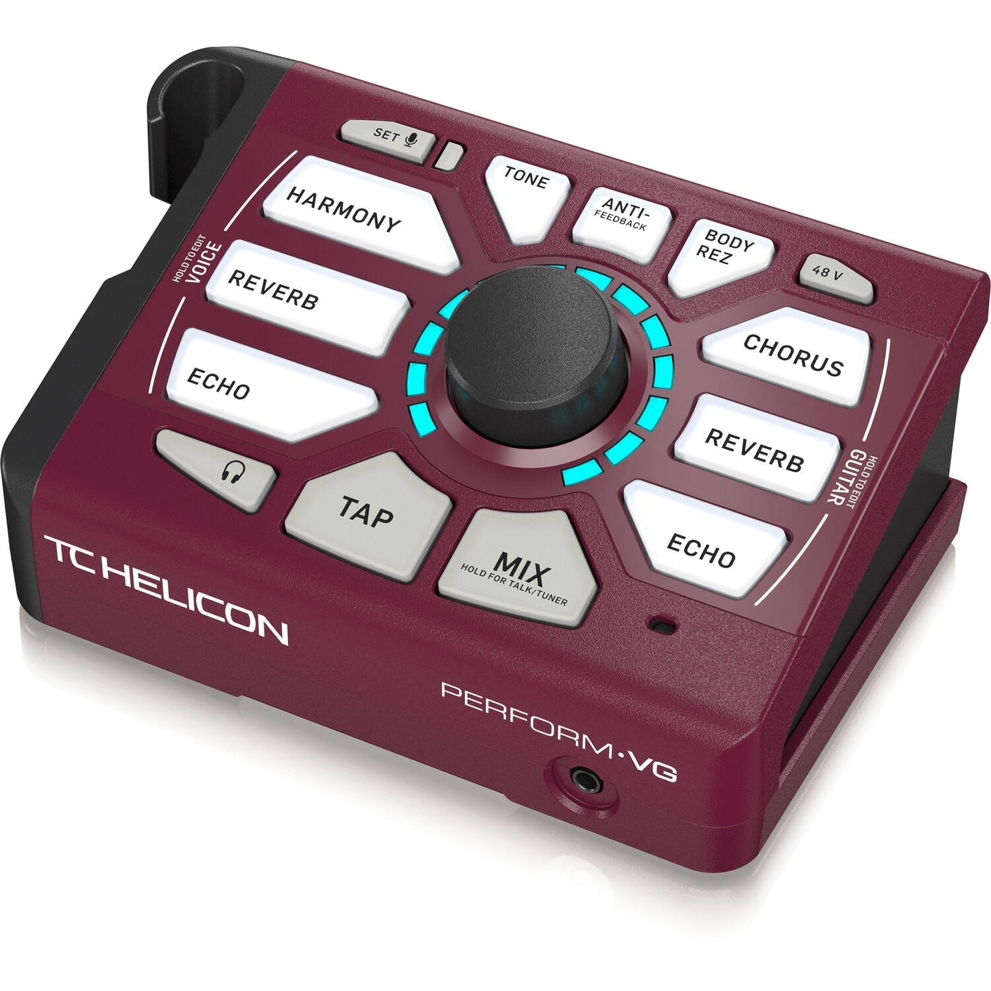 TC Helicon Vocal Effects Processor, Burgundy