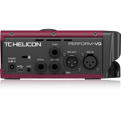 TC Helicon Vocal Effects Processor, Burgundy