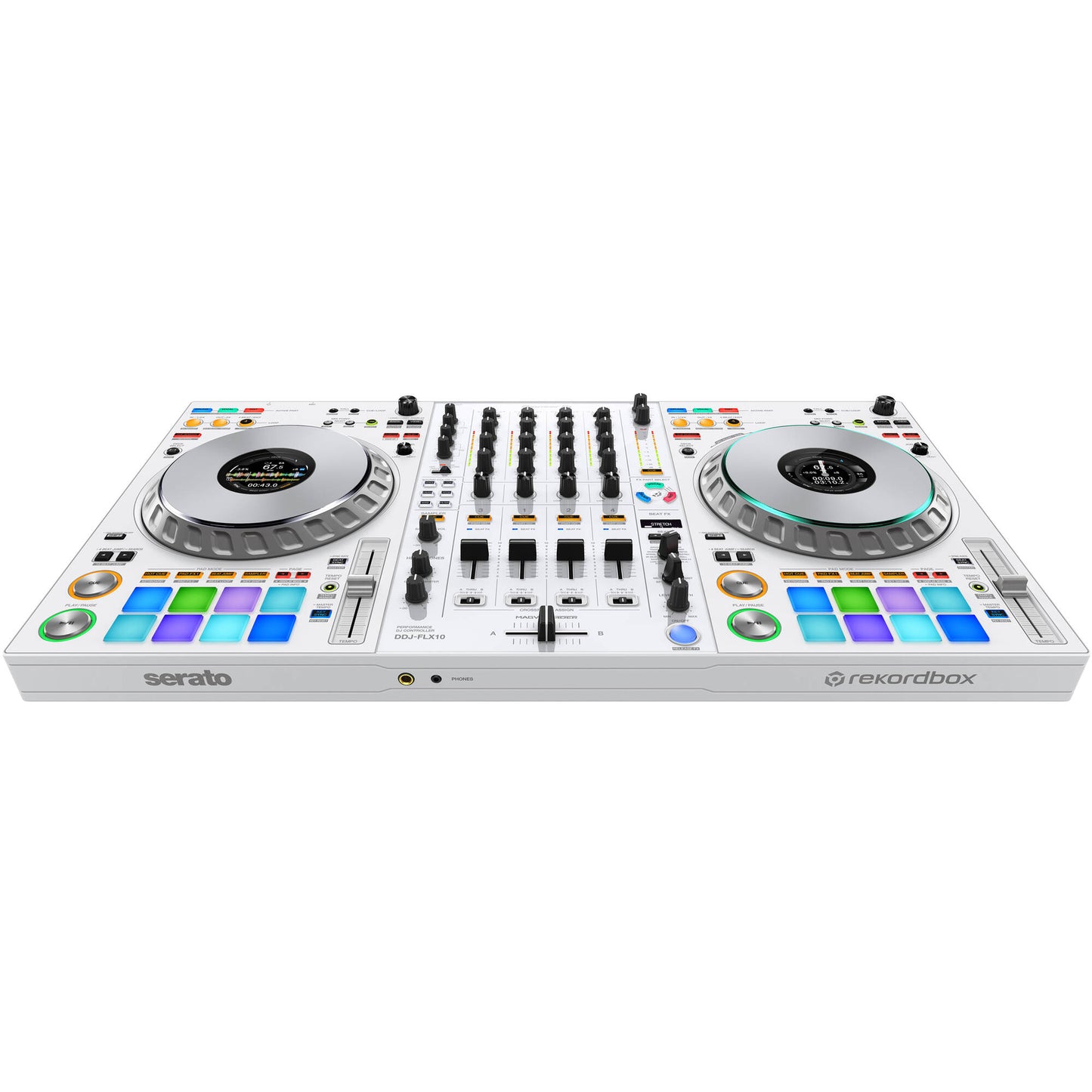 Pioneer DDJ-FLX10 DJ Controller - Limited Edition White