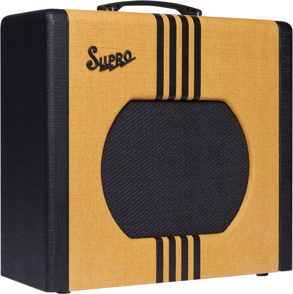 Supro 1822RBC Delta King 12 15 Watt 1x12” Combo Amplifier in Tweed and Black