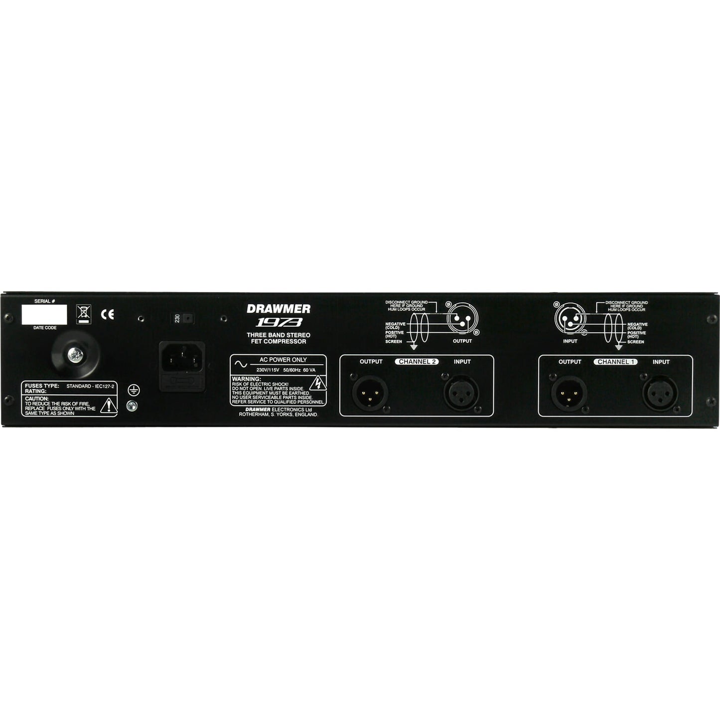 Drawmer 1973 3-Band Stereo FET Compressor