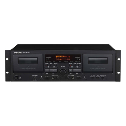 Tascam 202MKVII Rackmount USB Dual Cassette Deck