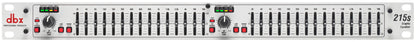 DBX 215S Dual 15-Band EQ in Silver