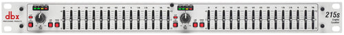 DBX 215S Dual 15-Band EQ in Silver