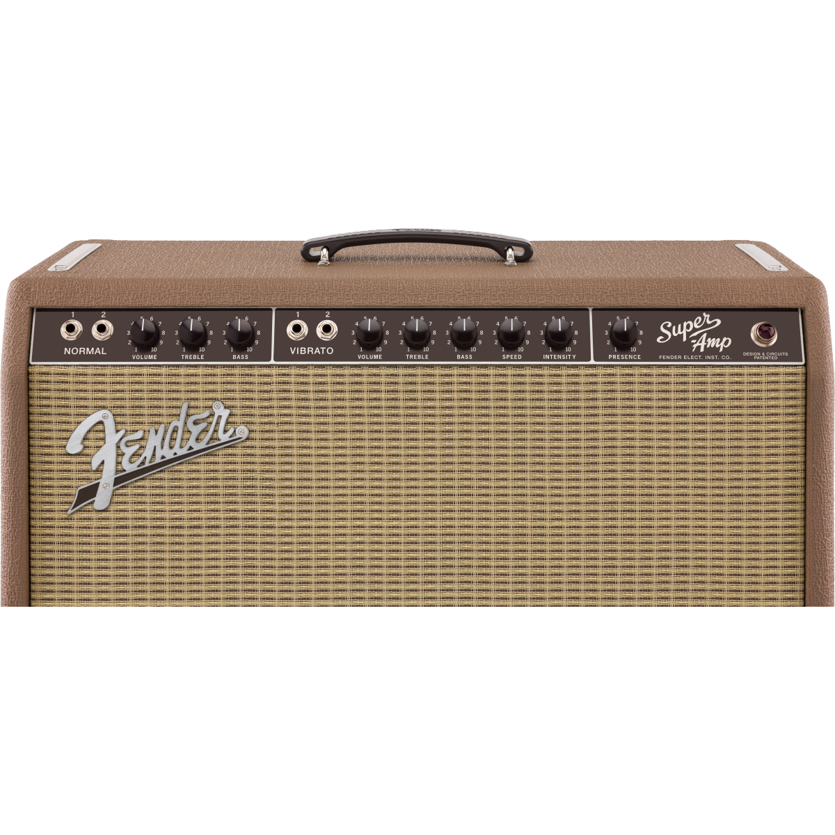 Fender '62 Super 120V 40-Watt Tube Combo Amplifier - Brown and Wheat