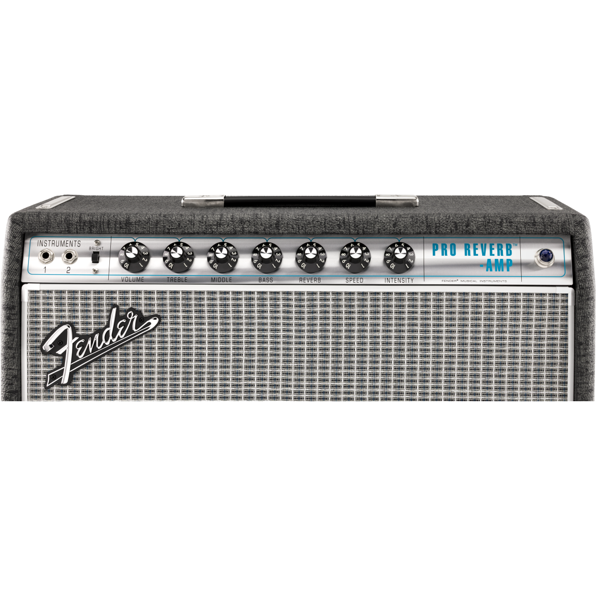 Fender FSR ’68 Custom Pro Reverb 40-Watt Combo Amp, 120V - Pewter Redback