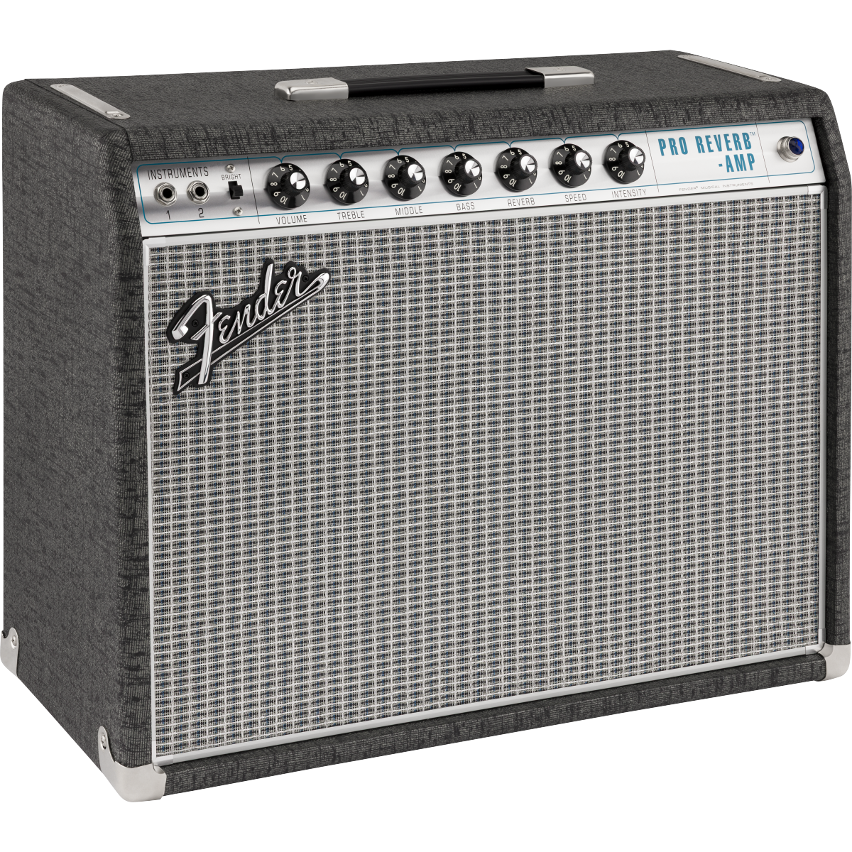 Fender FSR ’68 Custom Pro Reverb 40-Watt Combo Amp, 120V - Pewter Redback