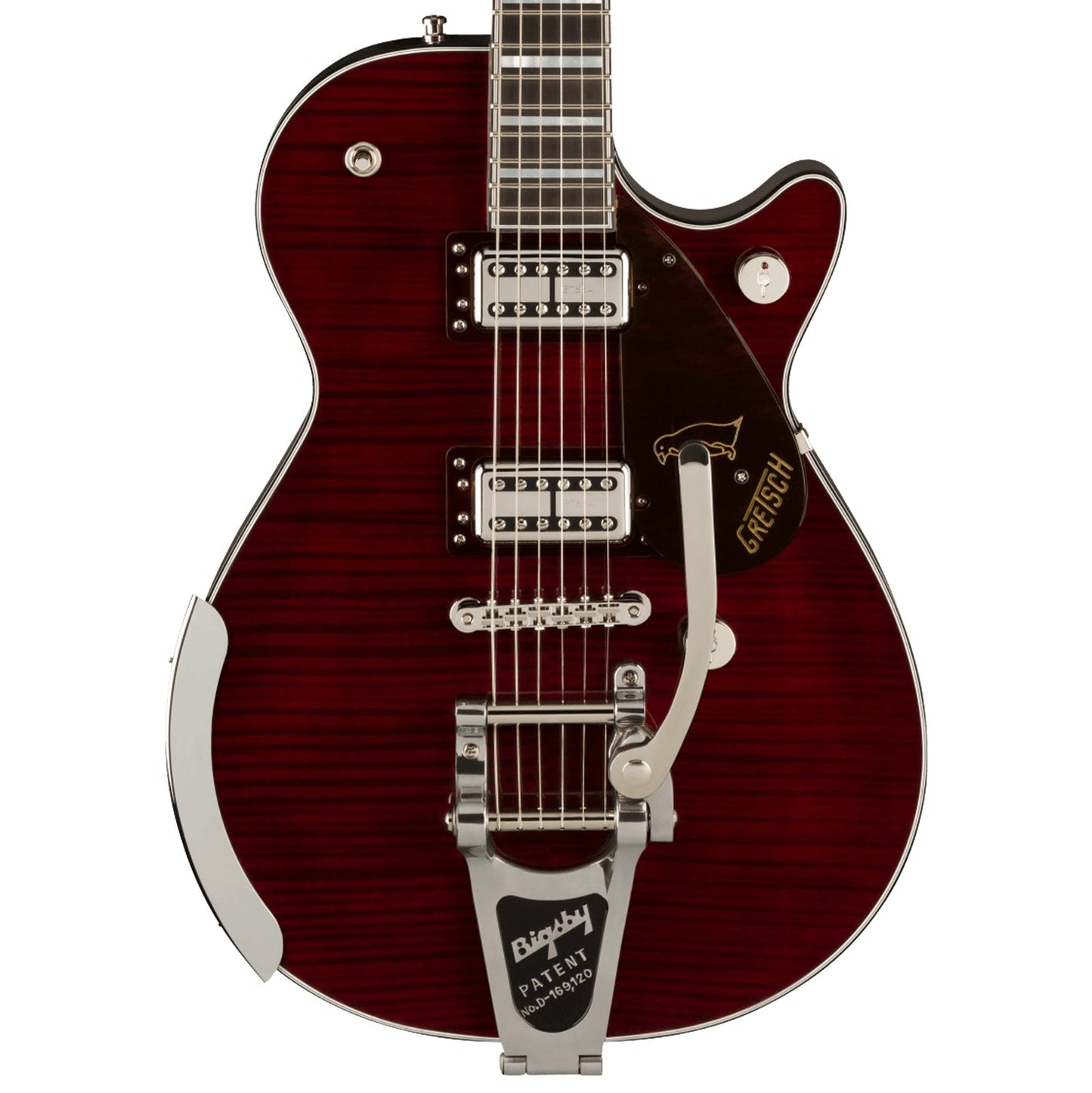 Gretsch Nigel Hendroff Signature Penguin Electric Guitar - Dark Cherry Flame