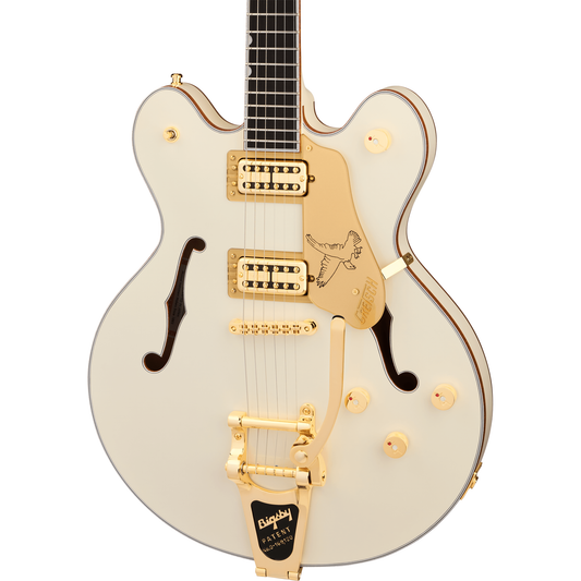 Gretsch Falcon Center Block LTD Electric Guitar - Ebony Fingerboard, Vintage White