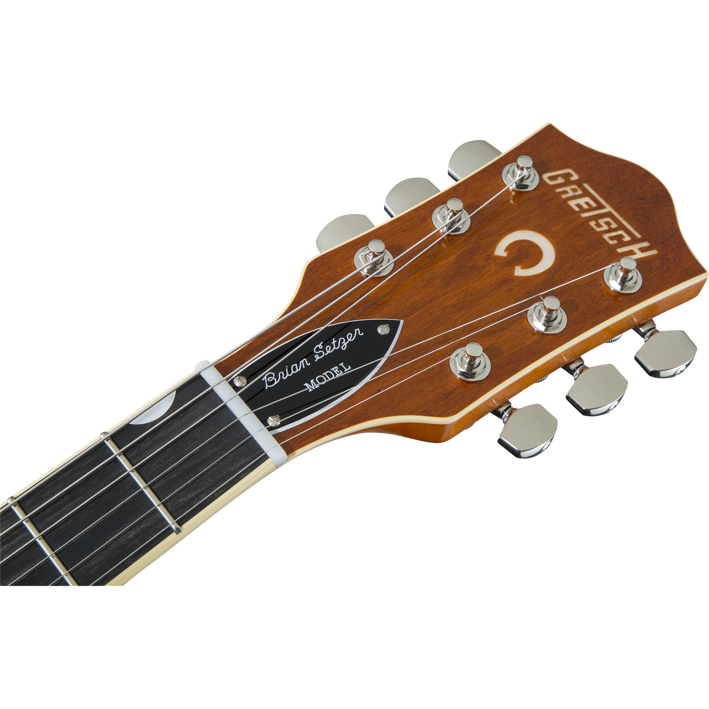 Gretsch G6120T-BSSMK Brian Setzer Signature Nashville® Hollow Body '59 “Smoke” Electric Guitar, Smoke Orange