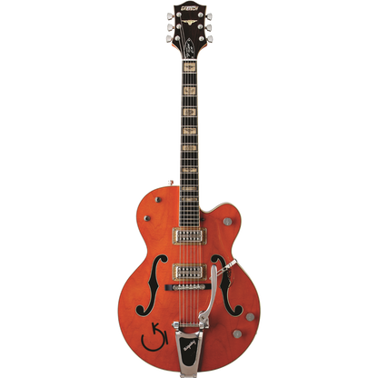 Gretsch G6120RHH Reverend Horton Heat Signature Electric Guitar w/ Bigsby®, Orange Stain