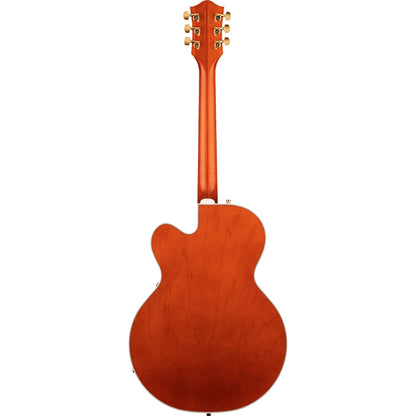 Gretsch G6120TG Players Edition Nashville® Hollow Body Electric Guitar, Ebony Fingerboard, Orange Stain
