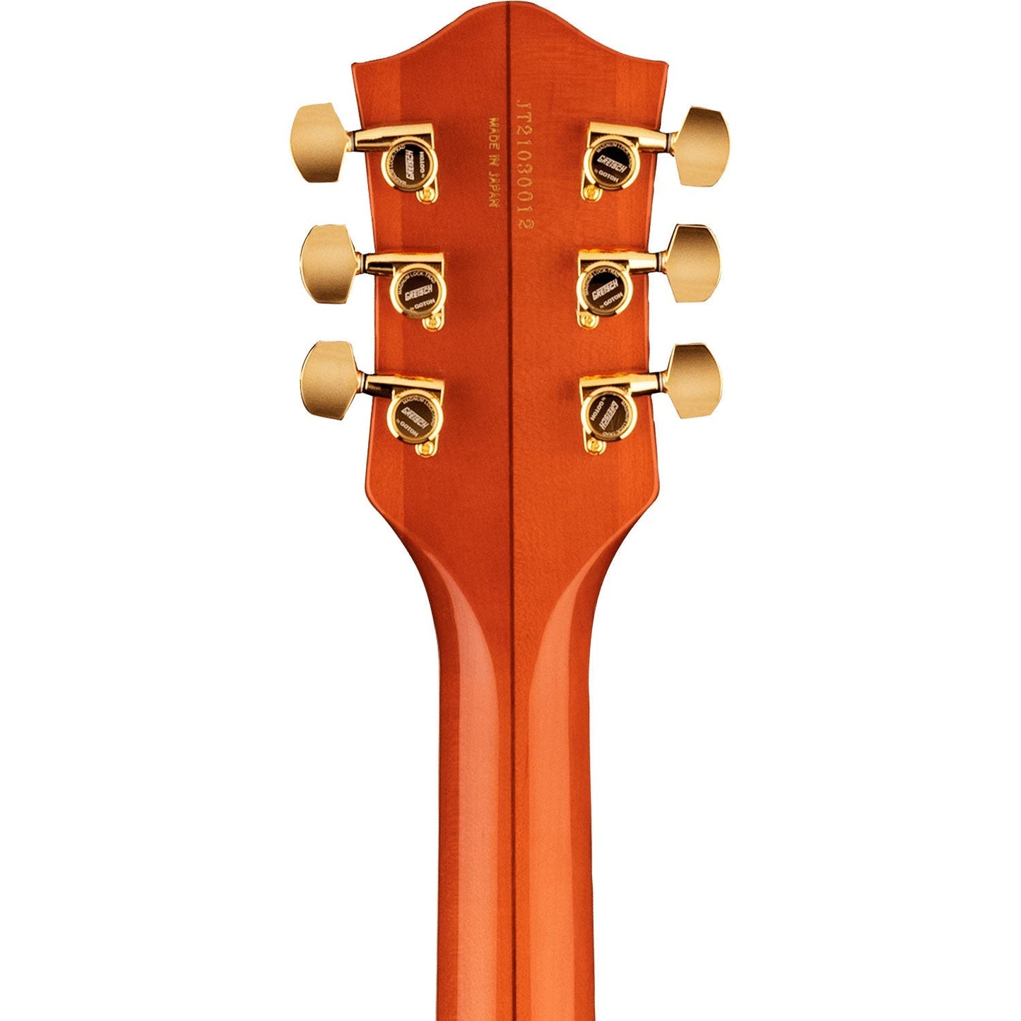 Gretsch G6120TG Players Edition Nashville® Hollow Body Electric Guitar, Ebony Fingerboard, Orange Stain