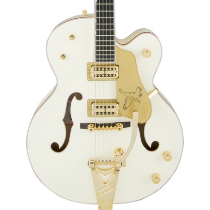 Gretsch G6136T-59 Vintage Select Edition '59 Falcon™ Electric Guitar, Vintage White, Lacquer