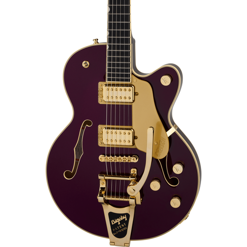 Gretsch Broadkaster Jr. LX Center Block Semi-Hollow Electric Guitar - Blackberry