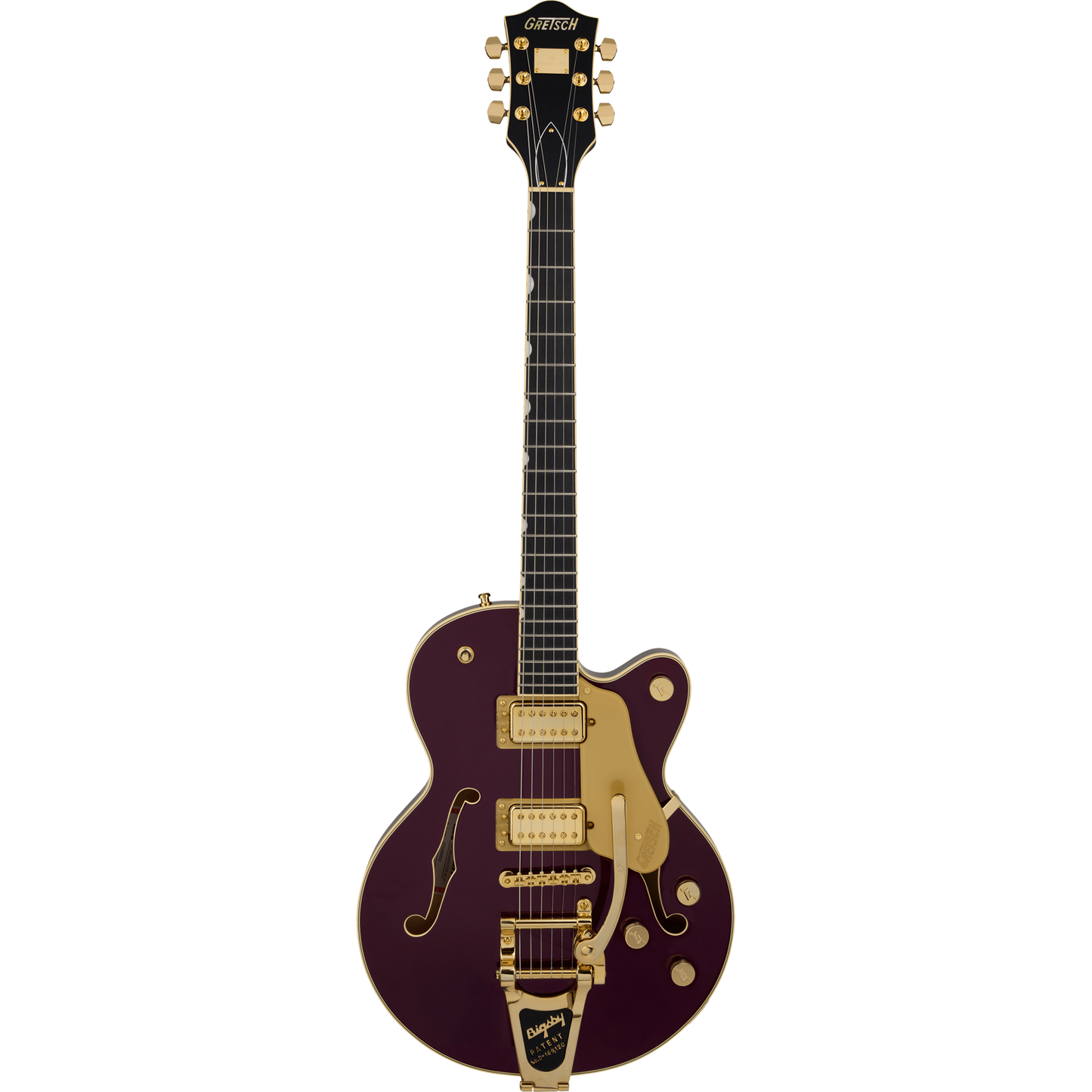 Gretsch Broadkaster Jr. LX Center Block Semi-Hollow Electric Guitar - Blackberry