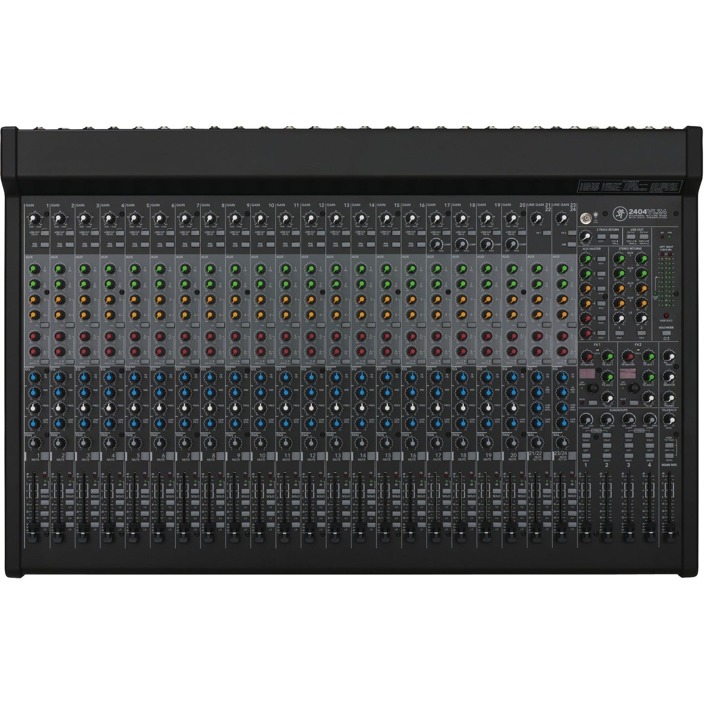Mackie 2404VLZ4 24-Channel 4-Bus FX Mixer with USB