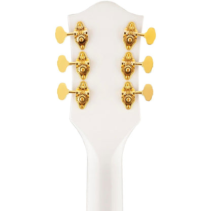 Gretsch G5422TG Electromatic Classic Hollow Body Electric Guitar, Snowcrest White