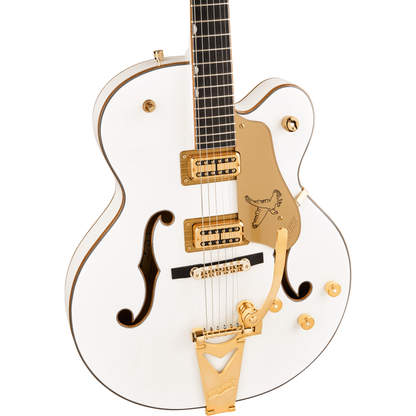 Gretsch Synchromatic Falcon Hollow Body Electric Guitar - Snowcrest White