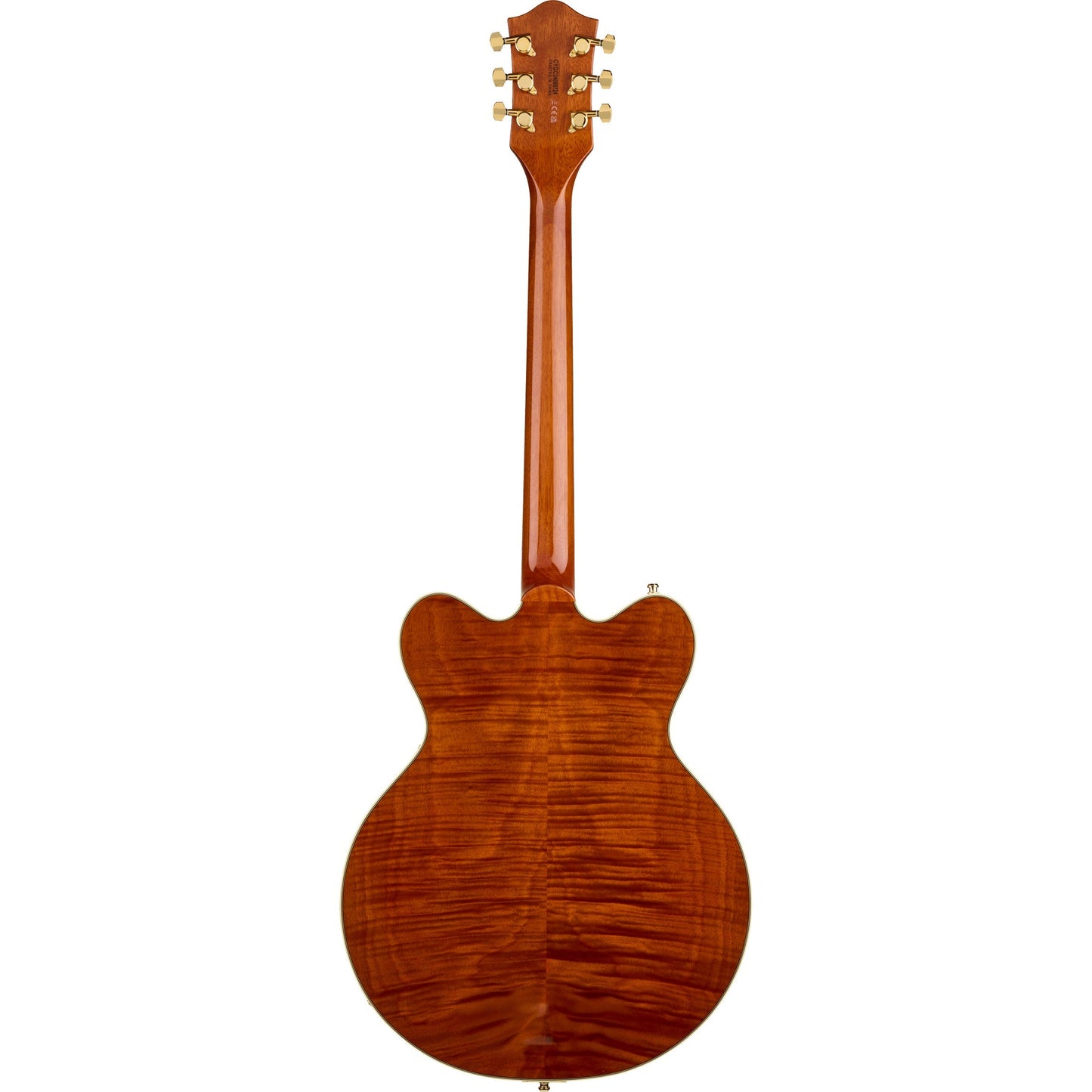 Gretsch LTD Broadkaster Semi-hollowbody Electric Guitar - Roundup Orange Stain