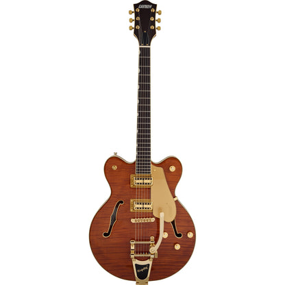 Gretsch LTD Broadkaster Semi-hollowbody Electric Guitar - Roundup Orange Stain