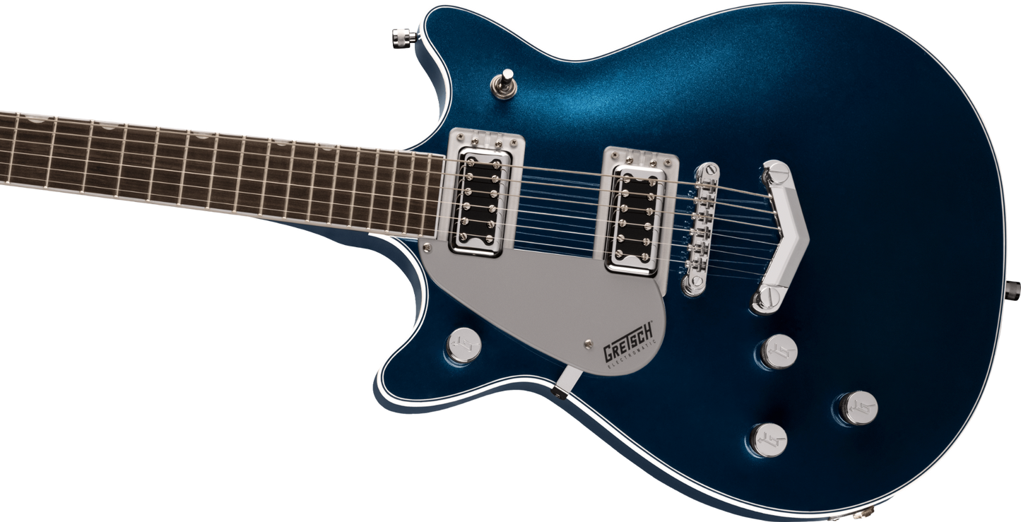 Gretsch G5232LH Electromatic® Double Jet™ FT Left-Handed Electric Guitar, Midnight Sapphire