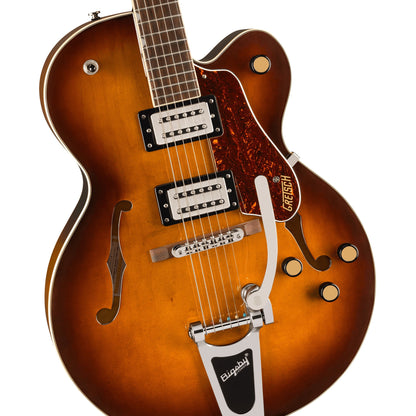 Gretsch G2420T Streamliner Hollowbody Electric Guitar with Bigsby -Robusto Burst
