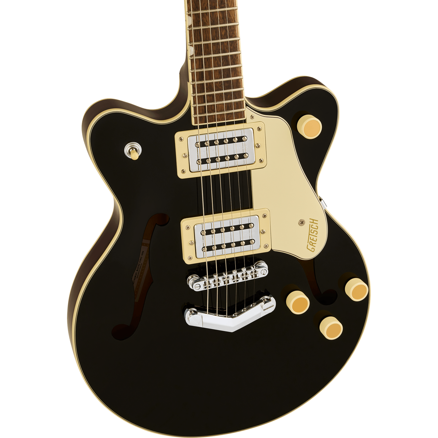 Gretsch G2655 Streamliner Center Block Jr. Double-Cut Electric Guitar - Black