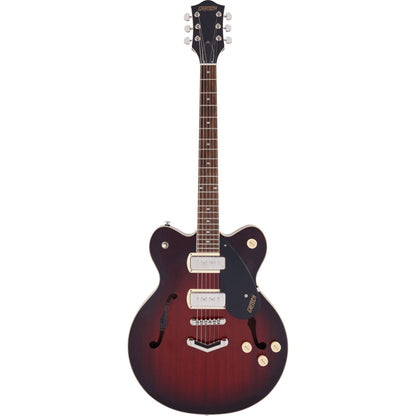 Gretsch G2622-P90 Streamliner Center Block Semi Hollow Electric Guitar, Claret Burst