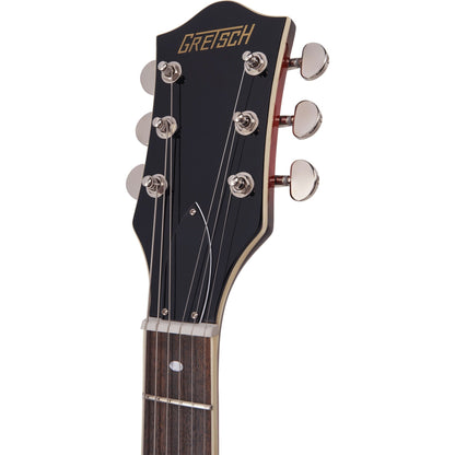 Gretsch G2655-P90 Streamliner™ Center Block Jr. Double-Cut Electric Guitar, Claret Burst