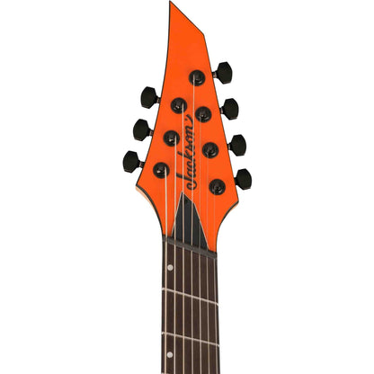 Jackson Pro Plus Dinky® MDK Modern HT7 MS 7-String Electric Guitar, Satin Orange Crush