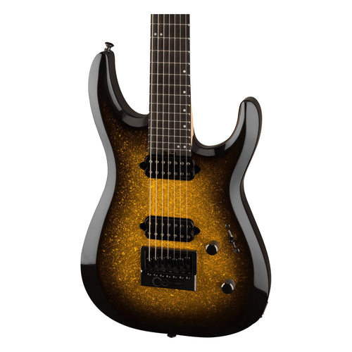 Jackson Pro Plus Series DK Modern EVTN7 - Ebony Fingerboard, Gold Sparkle
