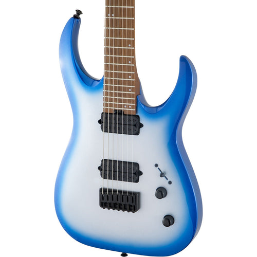 Jackson Pro Series Misha Mansoor Juggernaut HT7 Electrical Guitar, Blue Sky Burst