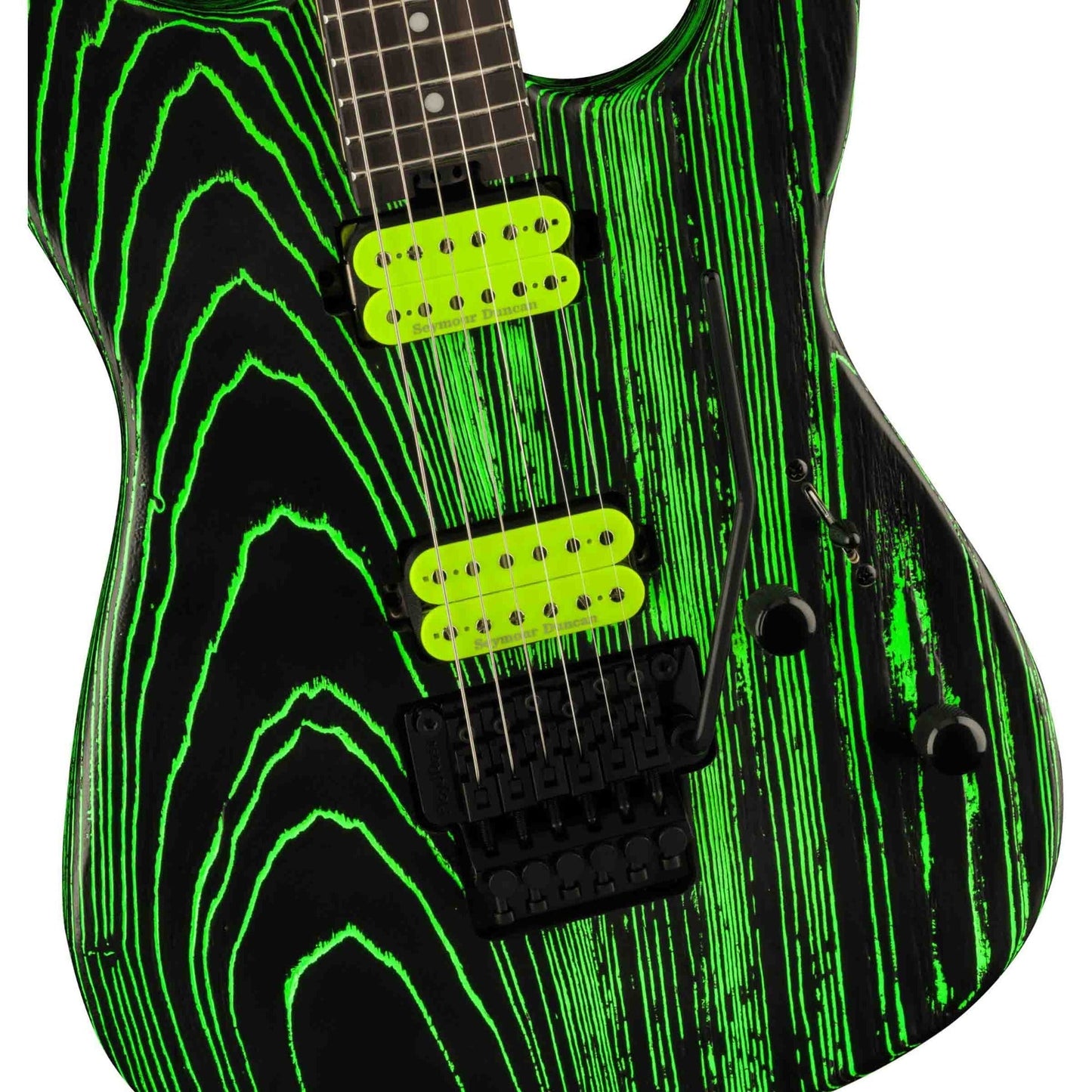Charvel LTD Pro-Mod San Dimas Style 1 HH FR E Ash Electric Guitar - Green Glow