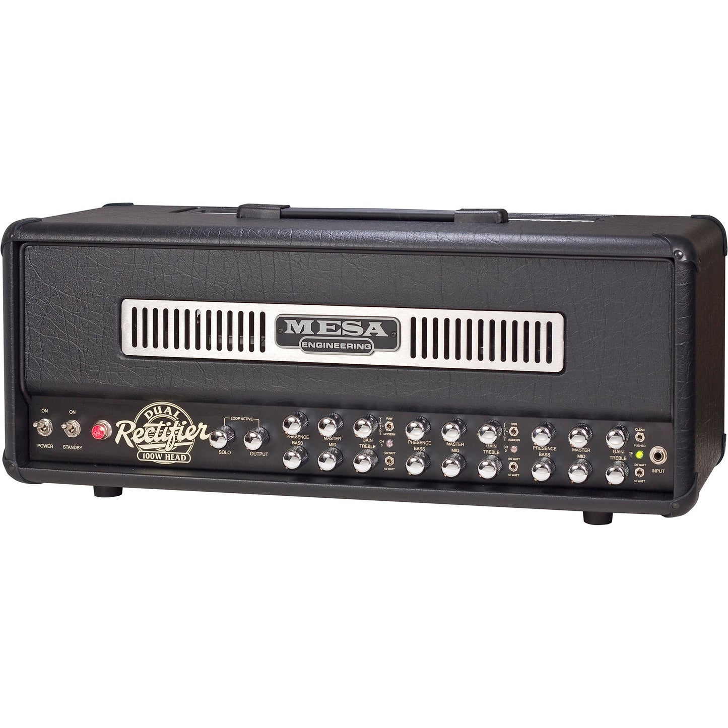 Mesa Boogie Dual Rectifier Head in Black