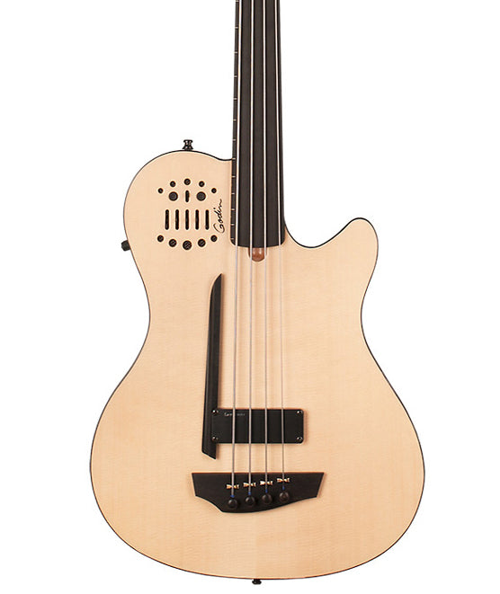 Godin A4 Ultra Semi Acoustic Bass Fretless 4 String Bass