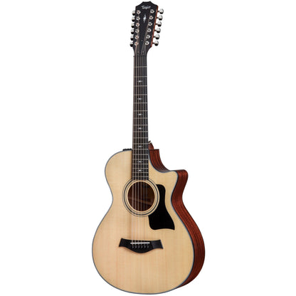 Taylor 352CE 12-String Grand Concert Acoustic Electric Guitar, Natural