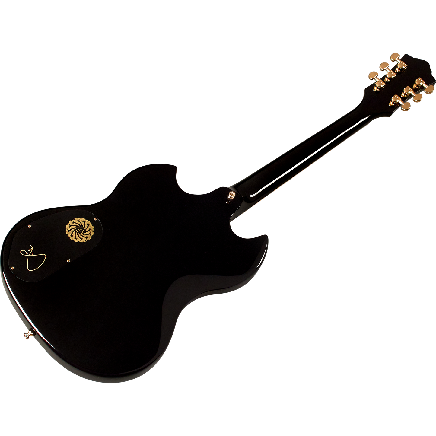 Guild Polara Kim Thayil Signature HB-1S Newark St. Electric Guitar, Black