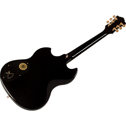 Guild Polara Kim Thayil Signature HB-1S Newark St. Electric Guitar, Black