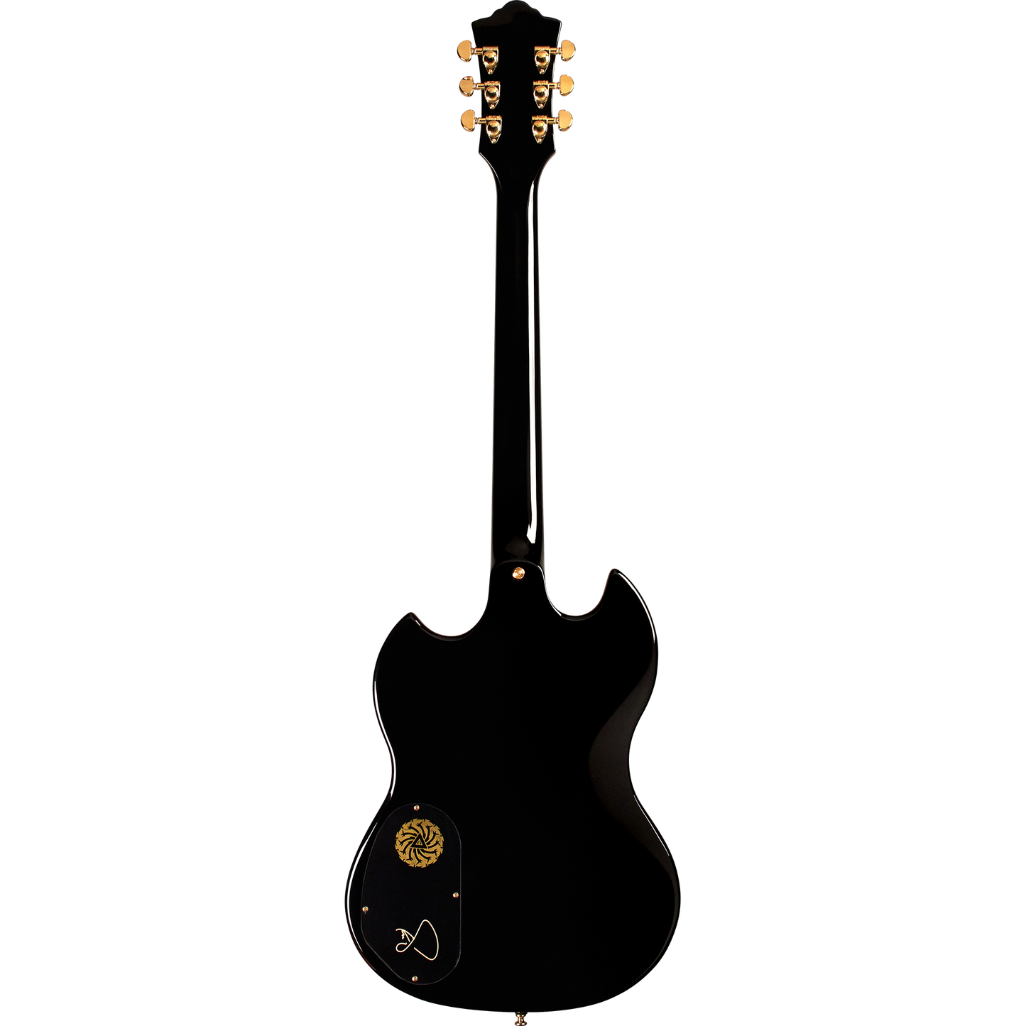 Guild Polara Kim Thayil Signature HB-1S Newark St. Electric Guitar, Black