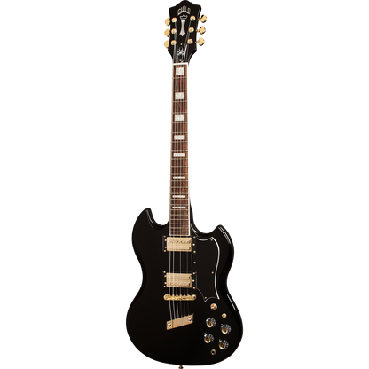 Guild Polara Kim Thayil Signature HB-1S Newark St. Electric Guitar, Black